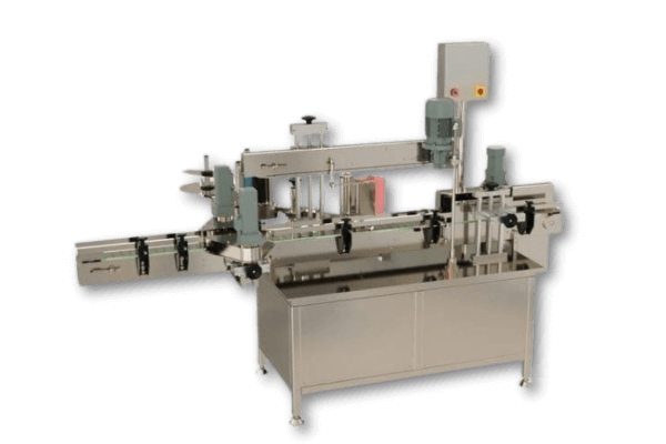 Front and Back Labeler Flat Bottle