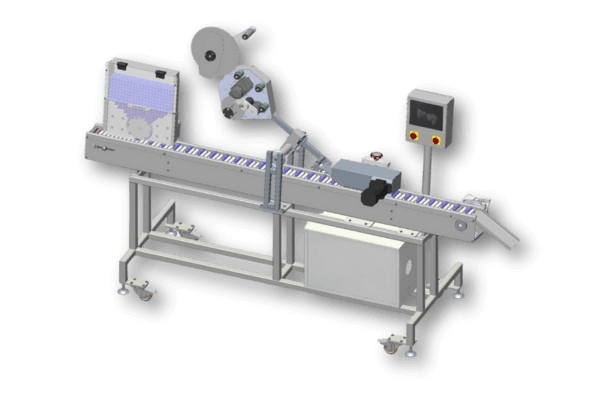 High speed ampoul vial labelling Wrap around labeler Thin Dia