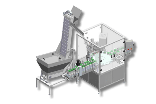 dual head screw capping machine